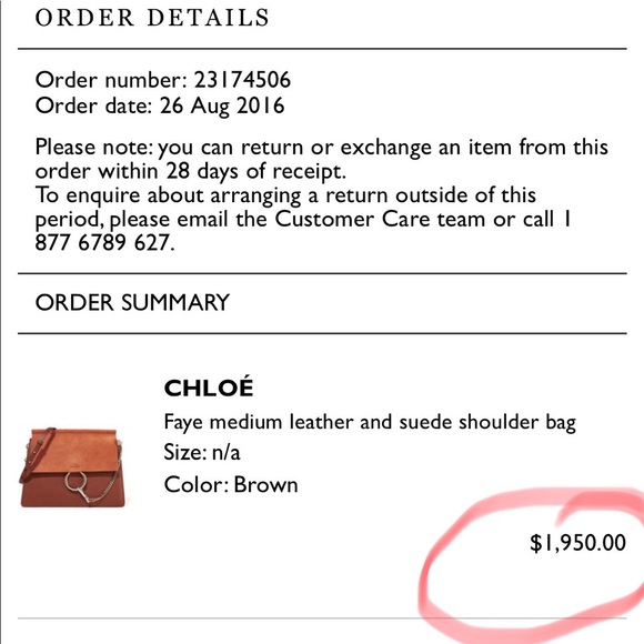 Chloé Faye Shoulder Bag - Picture 6 of 6